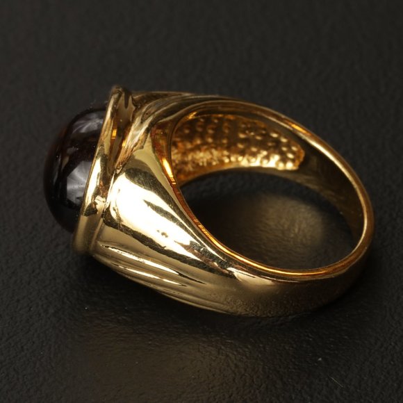 UTC Gold over 925 Silver ring (Unisex) - Picture 2 of 5